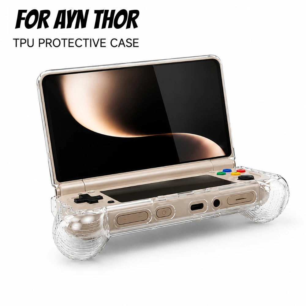 2in1 Soft TPU Protective Case with Grip For AYN Thor Shockpr