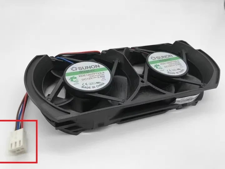 New CPU Cooler Fan for SUNON KDE1207PTVX-A XBOX360 Gaming Console Fan 12V 2.8W Cooling Fan