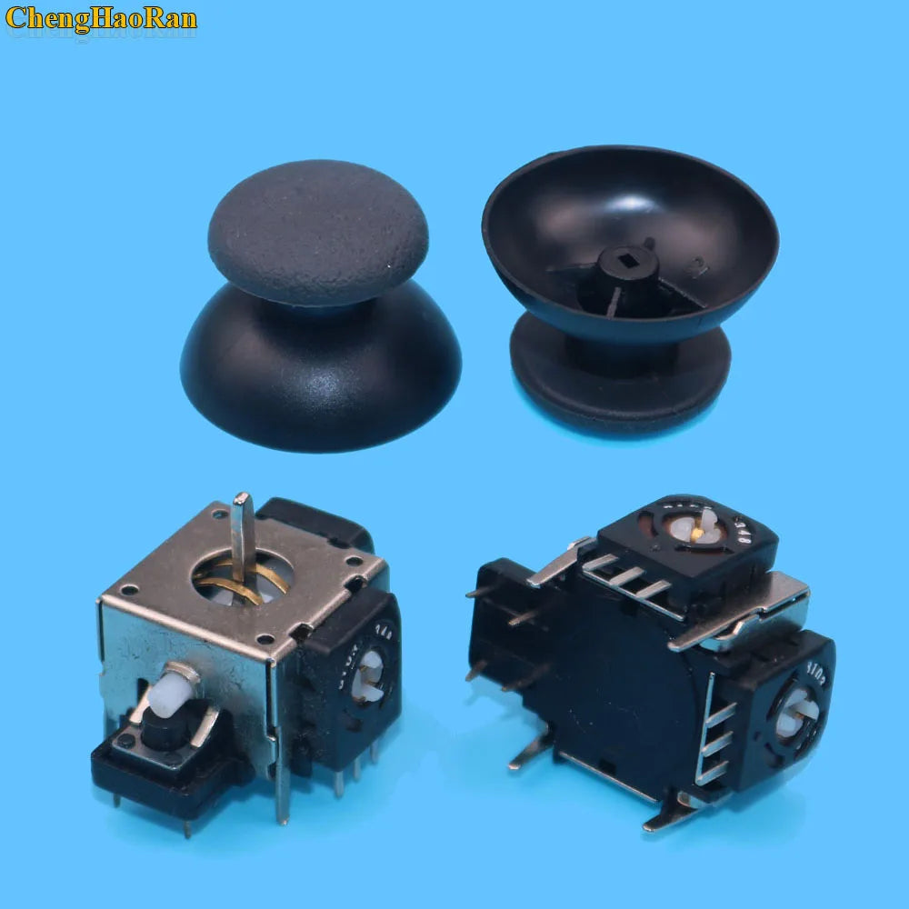 2Pcs 2sets For PS2 PS3 Xbox360 Controller 3D Rocker Joystick