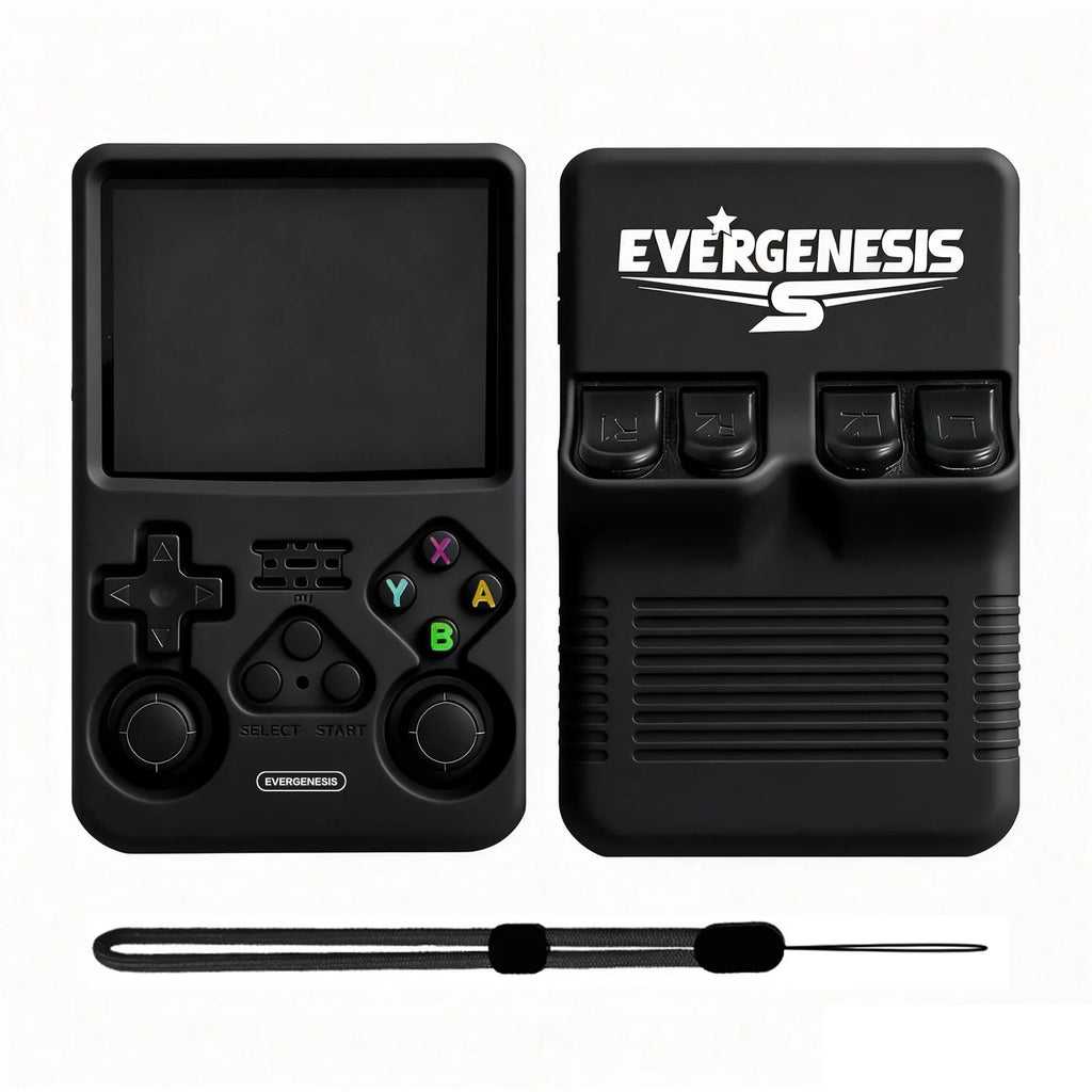 R36S Protective Case Set for R36S Handheld Game Console Silicone Cover EVA Carrying Bag Screen Protector Thumb Grips Accessories