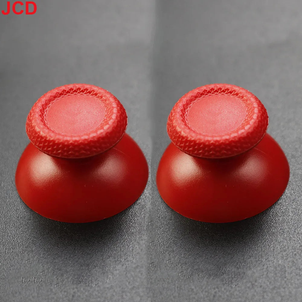 JCD 2pcs 3D Analog Joystick Stick For PS5 Controller Analogue Thumbsticks Caps Mushroom Game Head Rocker Replacement