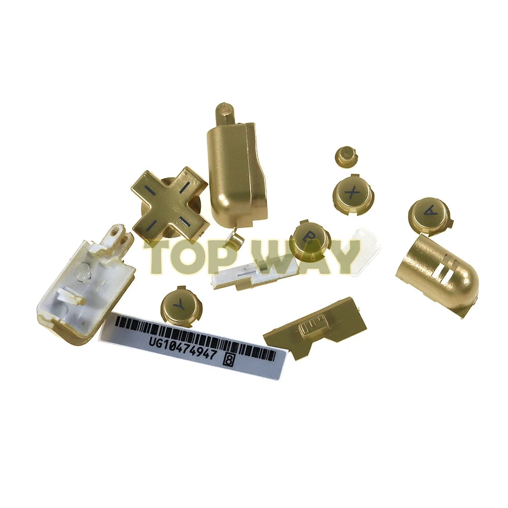 1set Replacement ABXY L R D Pad Cross Button Full Button Set For Nintend DS Lite For NDSL Console Buttons Kit
