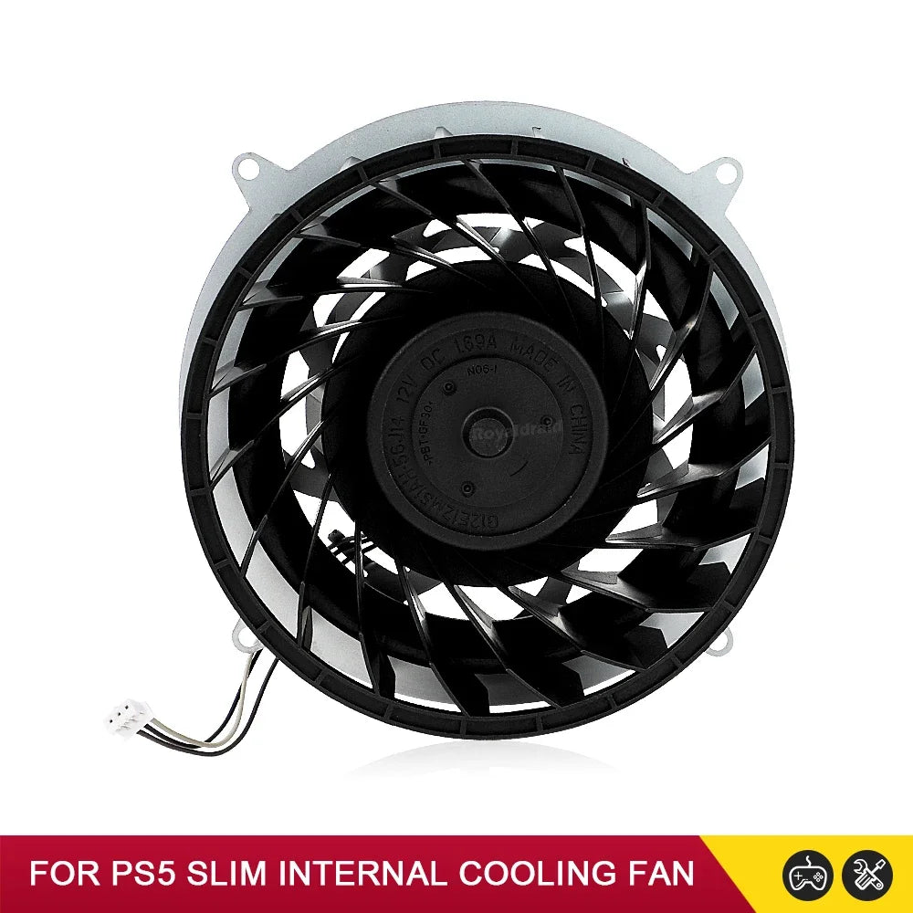 Replacement Internal Cooler Fan For PS5 Slim Host Heatsinks 