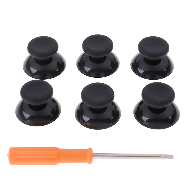 Hot Sale 7pcs Black Gray 3d Analog Stick for Xbox 360 Contro