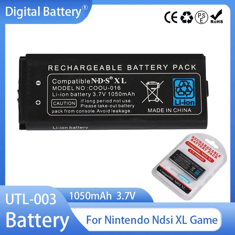 UTL-003 Replacement Battery 3.7V 1050mAh Li-on Battery For N