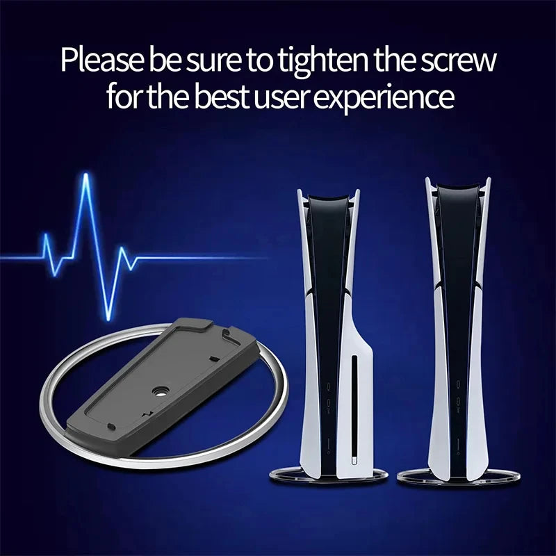 New Console Host Stand for PS5 Slim/PS5 PRO Vertical Storage