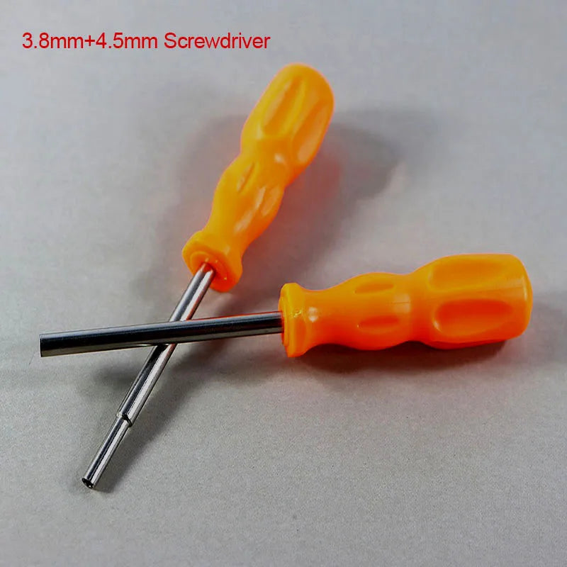 YUXI 1/2pcs 3.8mm 4.5mm Safety Screwdriver Repair Tool For N64 NES SNES NGC SEGA SFC MD Color GameCube Gaming Console