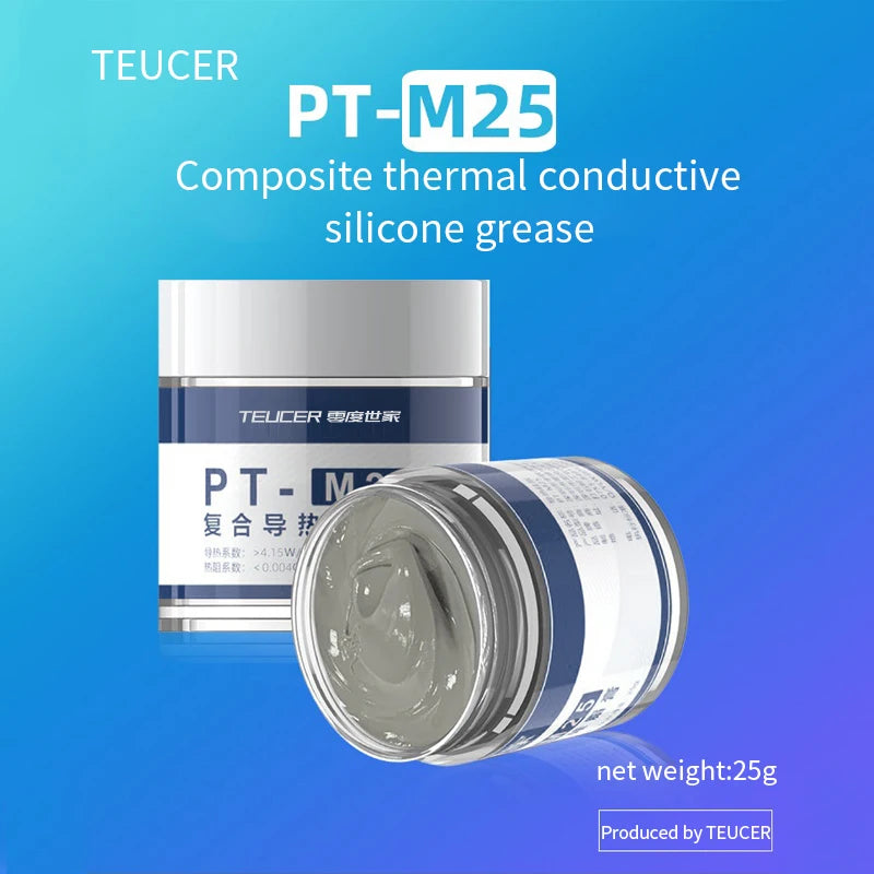 Teucer 25g Canned Thermal Compound Paste Coolers Heat Sink G