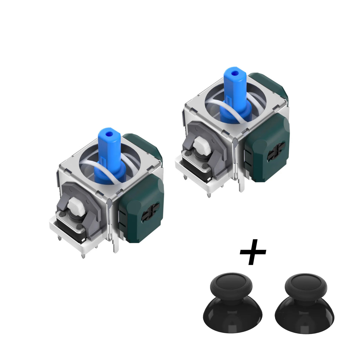 AKNSS HALLPI TMR Electromagnetic Joystick for Switch Pro PS4 PS5 Xbox Series Controller Replacement Accessories