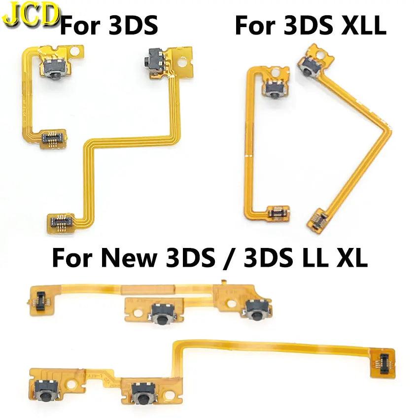 1/3pcs L R Shoulder Button with Flex Cable For 3DS 3DSLL 3DS