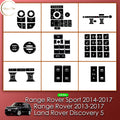 For Range Rover Sport Button Covers Vogue Interior Stickers 