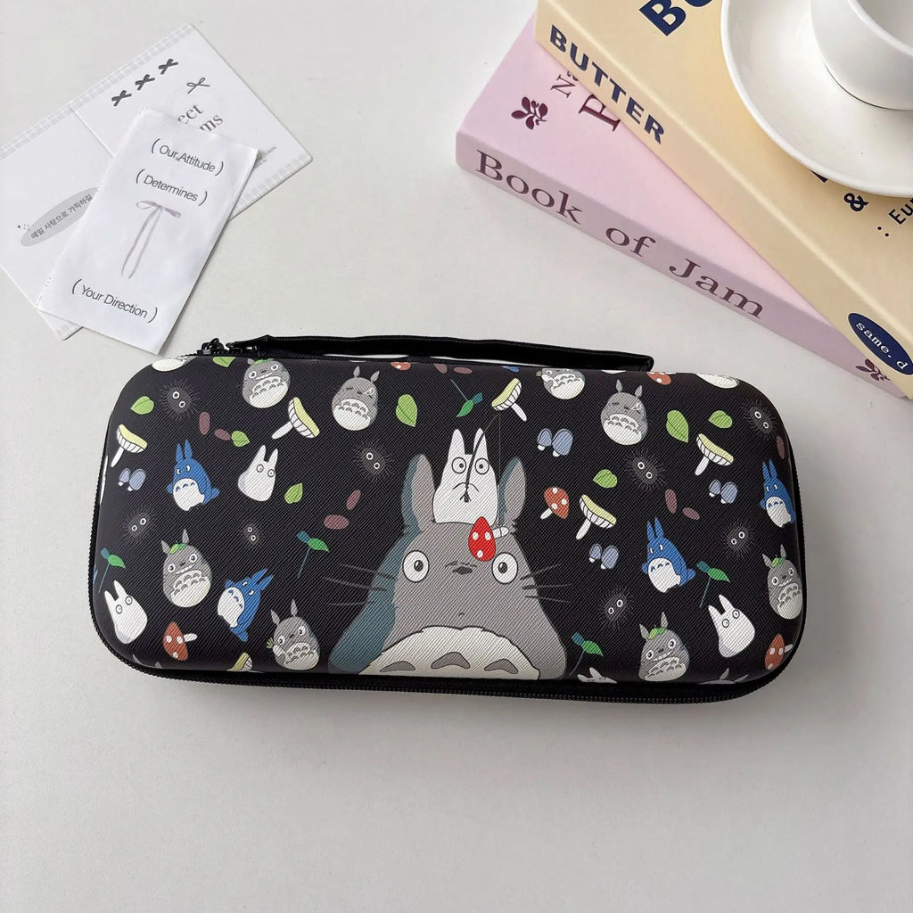 For Nintendo Switch 2 Case PU Handbag with Zipper Handle Ant