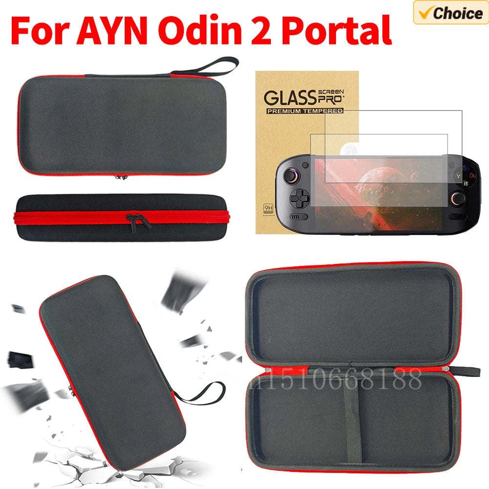 For AYN Odin 2 Portal Protective Case Waterproof Handbag Ant