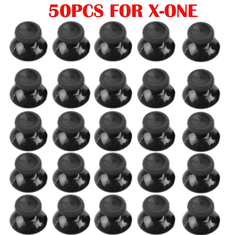 50Pc Replacement Analog Joystick Repair Part Thumbstick Thum