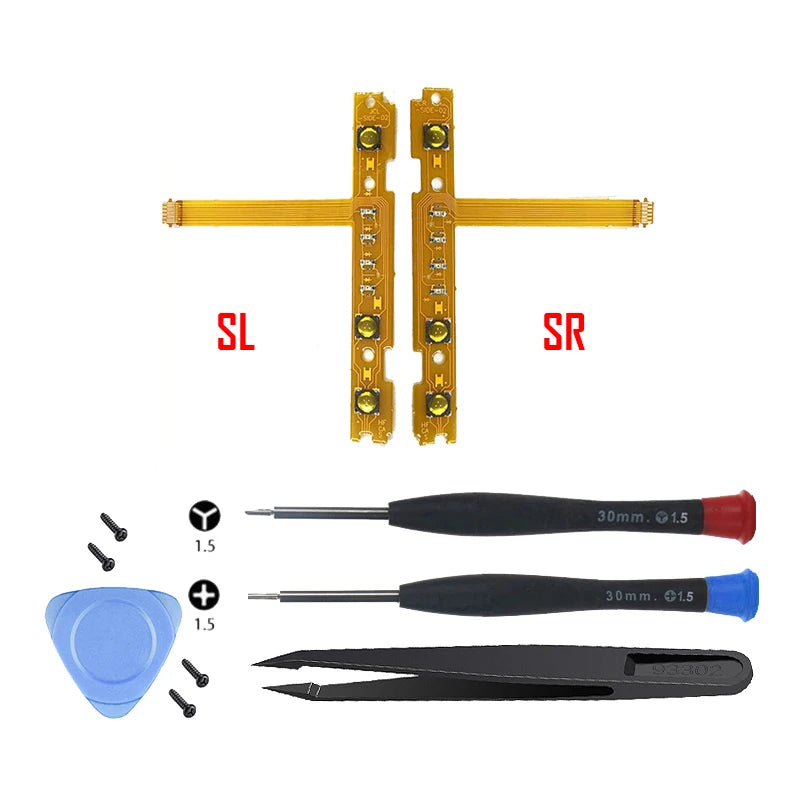 SR SL Joycon Switch Replacement For Nintendo Switch Joy Con SLSR Button Key Ribbon Flex Cable For NS Repair Cable
