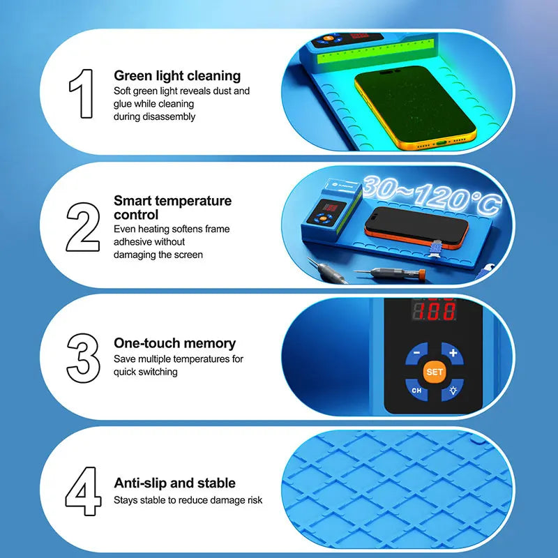 SUNSHINE LS3 mini LCD Screen Remover Heating Stage Separator
