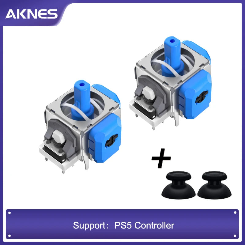 AKNES HALLPI TMR Electromagnetic Joystick for Switch Pro PS5 PS4 Xbox Series Controller Low Power Design for Repair Replacement