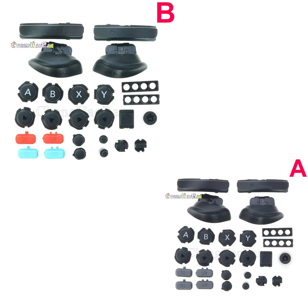 1SET Replacement For Switch Joy-con L R ZL ZR ABXY D-Pad But