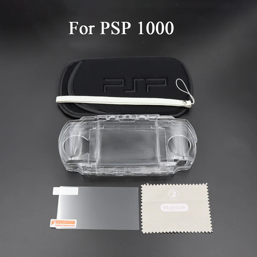 For PSP 1000 2000 3000 Carrying Storage Bag Pouch Case with 