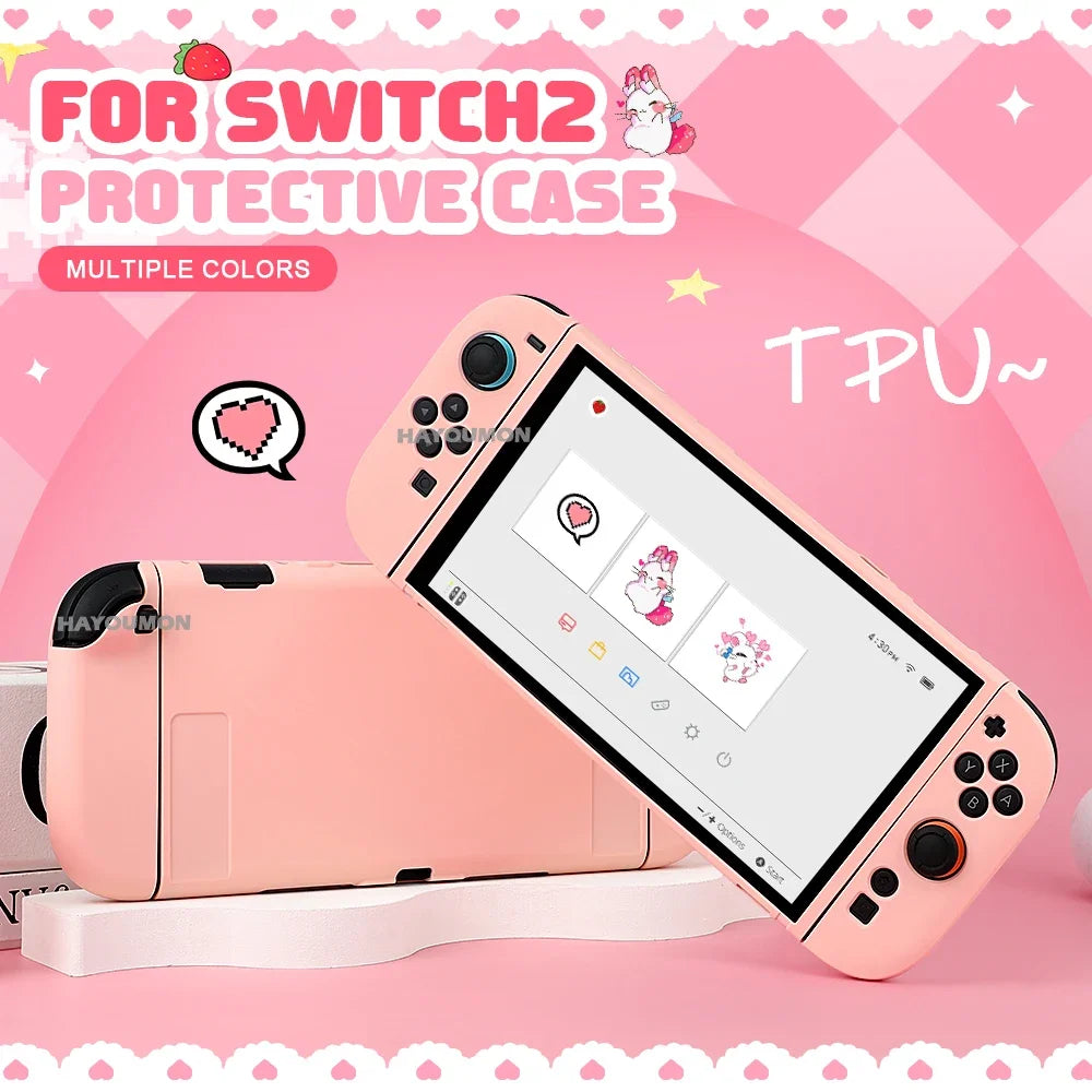 Detachable Silicone Protective Cover For Switch 2 Gaming Han
