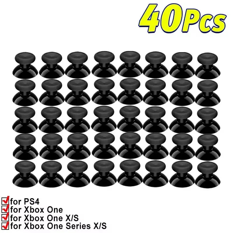 10pcs Replacement Thumbsticks for PS5 PS4 PS3 Controller Analog Thumb Sticks for XBOX ONE Series 360 Joystick Caps Repair Parts