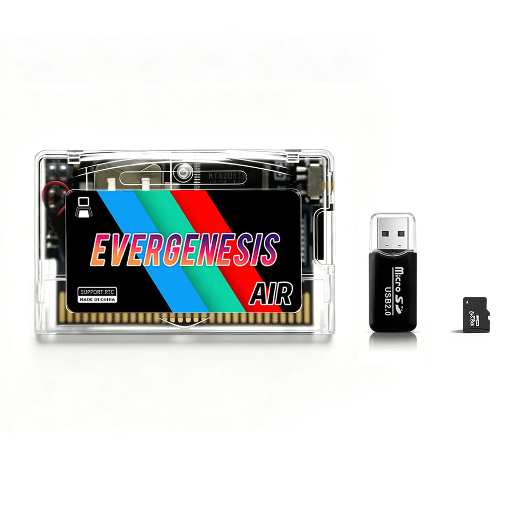 3000 in 1 AIR Flash Cart for GBA GBA SP NDS GBM NDSL 960Mb NORFLASH RTC Cheat Rumble Link 32GB TF Adapter Game Accessorie