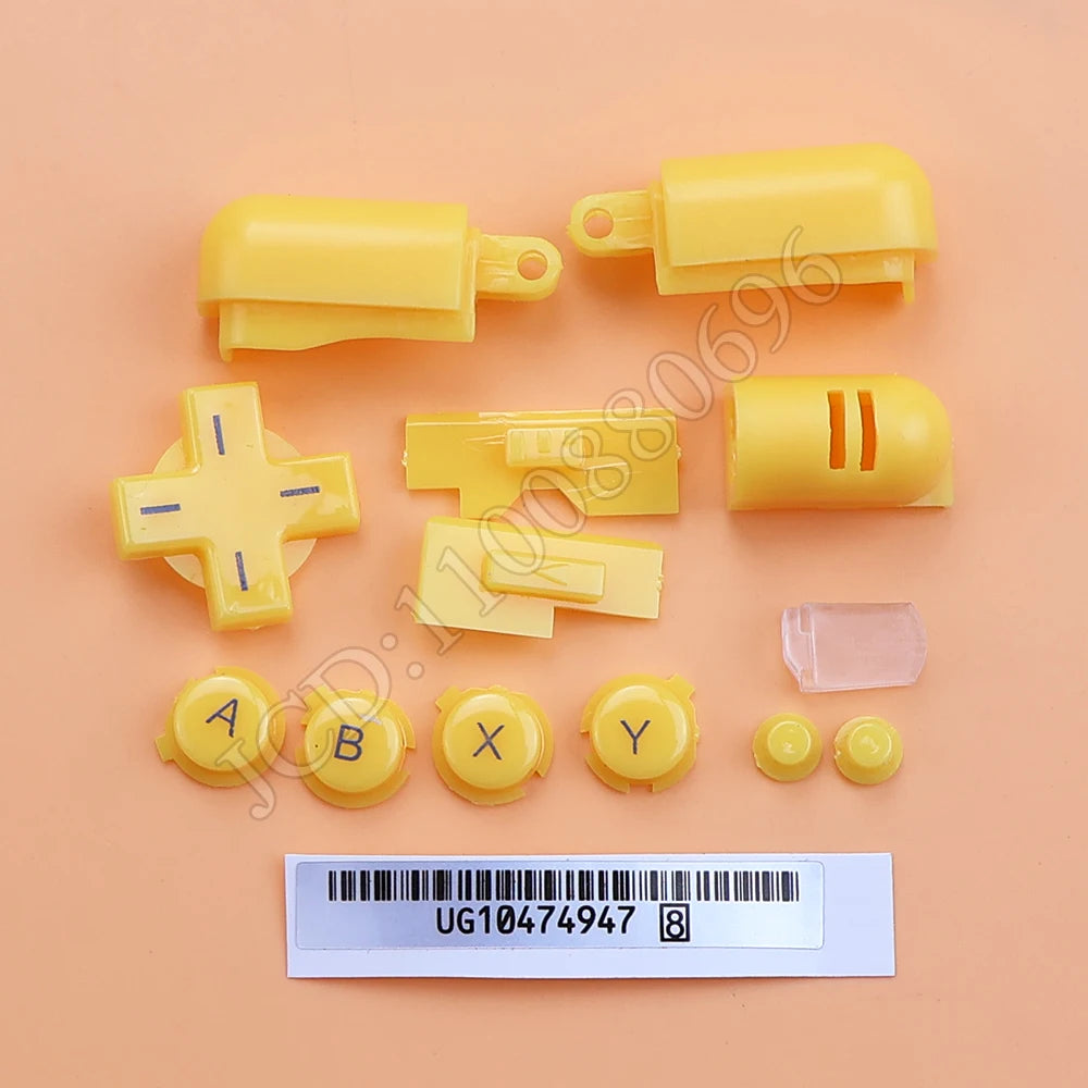 1Set Replacement A B X Y L R D Pad Cross Button Full Button Set For DS Lite NDSL Buttons For DS Lite For NDSL Console