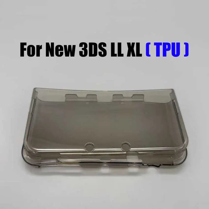 Plastic Crystal Hard Shell & TPU Silicone Sleeve For 2DS 3DS 3DSLL 3DSXL New 2DS 3DS LL XL Game Console Soft Protective Case