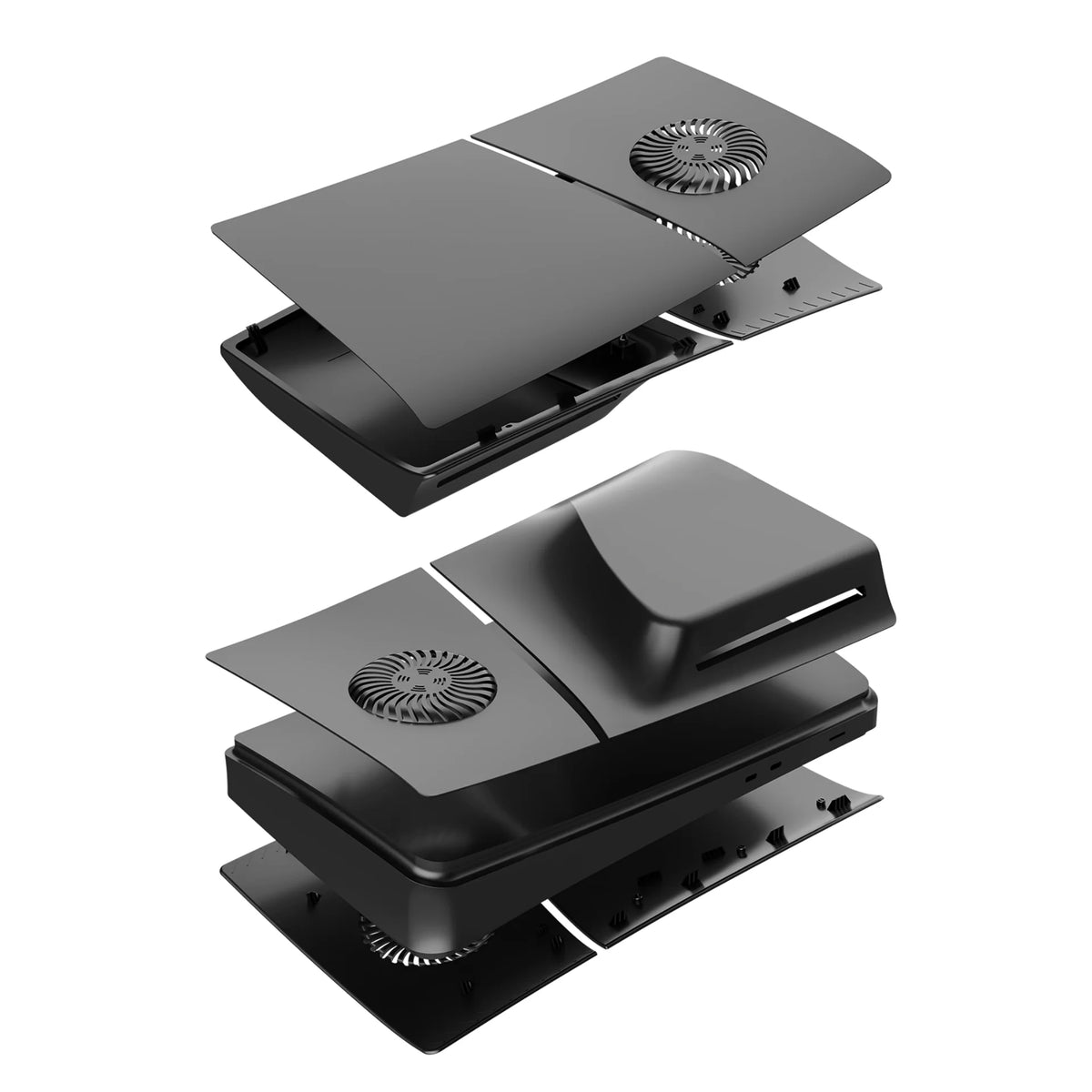 Anti-Scratch Faceplate for New PS5 Slim with Cooling Vent Re