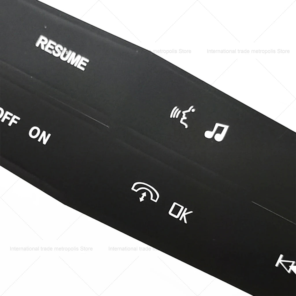 Car Steering Wheel Control Button Repair Decals Sticker Fit 