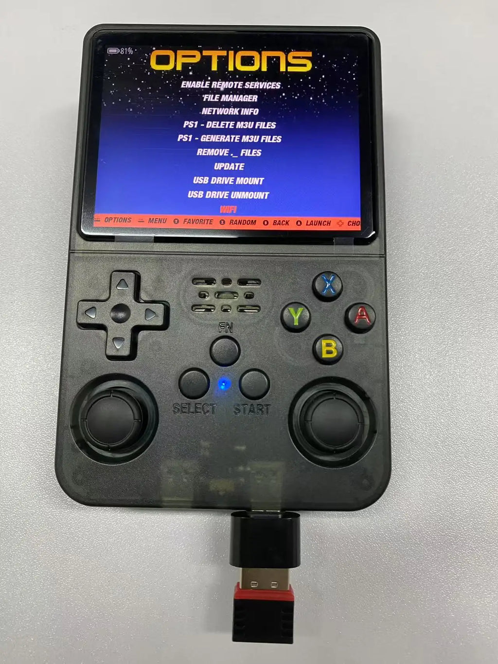BOYHOM R36S (WiFi) RTL8188FTV USB Dongles and TYPE C OTG ada