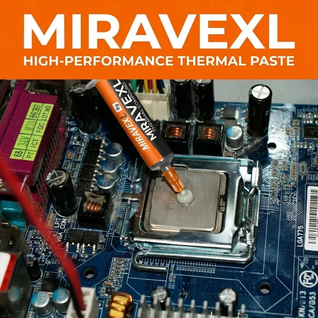 MIRAVEXL 8g Non-Conductive Thermal Paste Safe Cooling Heatsi