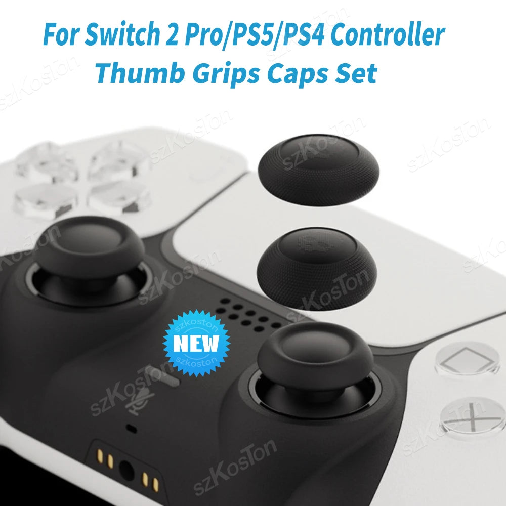 4PCS Joystick Cap Gamepad Thumb Grips Button Stick Cover for