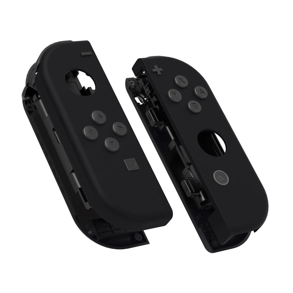 eXtremeRate Custom Soft Touch Grip Black Controller Housing 