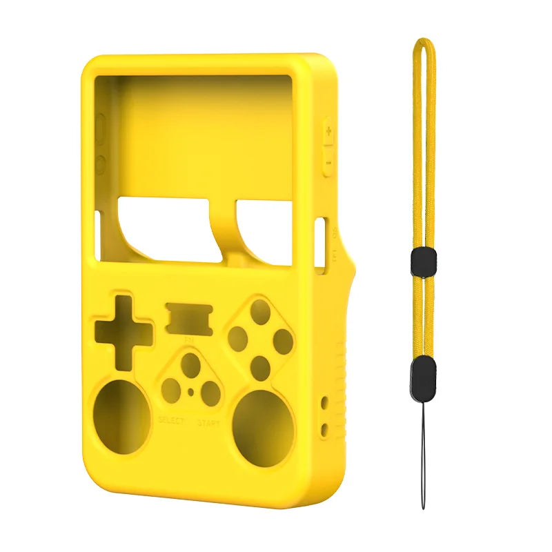 Color Silicone Protective Case for R36S Handheld Game Console Anti-Scratch Soft Shell Durable Cover for Gaming Devices