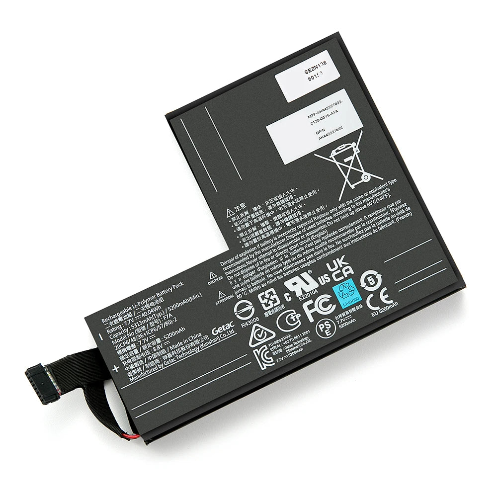 Keyuan F7A2 Battery Update 5200mah for Lenovo Steam Deck Lcd