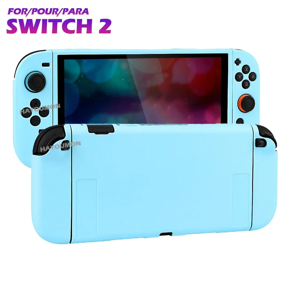 Detachable Silicone Protective Cover For Switch 2 Gaming Handheld Controller TPU Shell Case Hand Grip Case Game Console Access