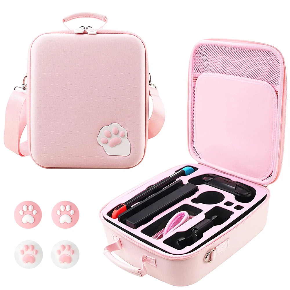 Large Hard Travel Carrying Pouch Case Bag for NS Switch OLED