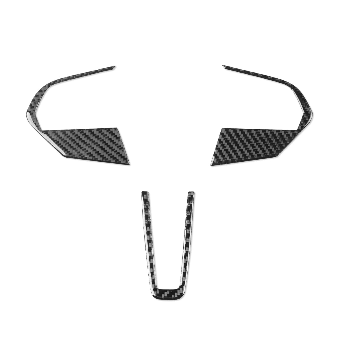 For Mazda 3 Axela 2019-2026 Carbon Fiber Steering Wheel Butt
