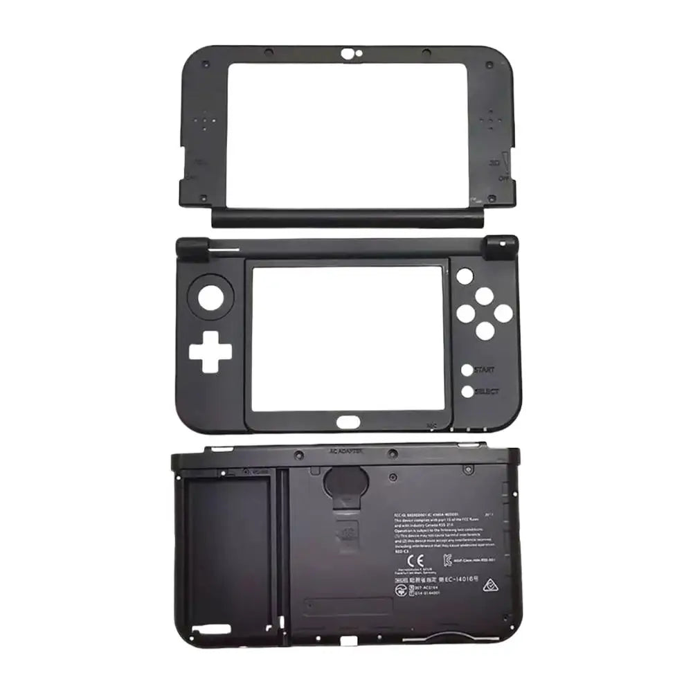 for Nintendo NEW 3DS XL Console Replacement Middle Housing Shell Battery Cover Case Screen Frame Lens Plastic Frame Replacement