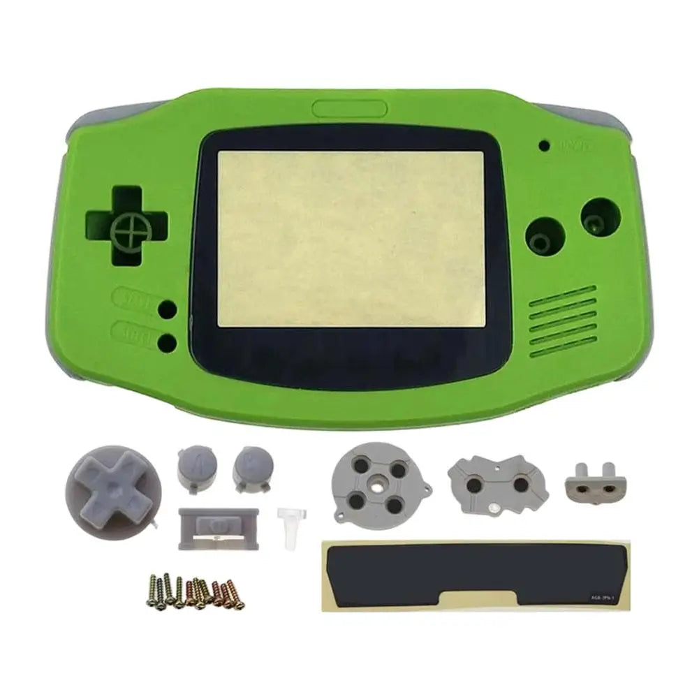 For GBA Game Console Shell Replacement Kits protective Shell Buttons Screws replacement Shell For Game Boy Advance Game Consoles