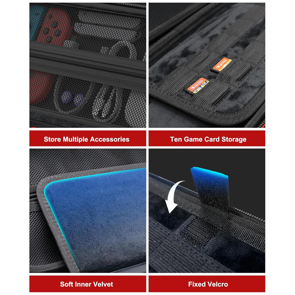 Carrying Case Kit For Switch 2 (2025) Travel Case Hard Shell