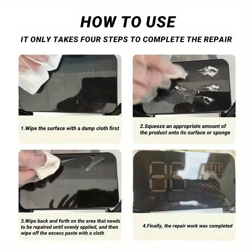 Car Dashboard Screen Scratch Repair Agent Polishing Material