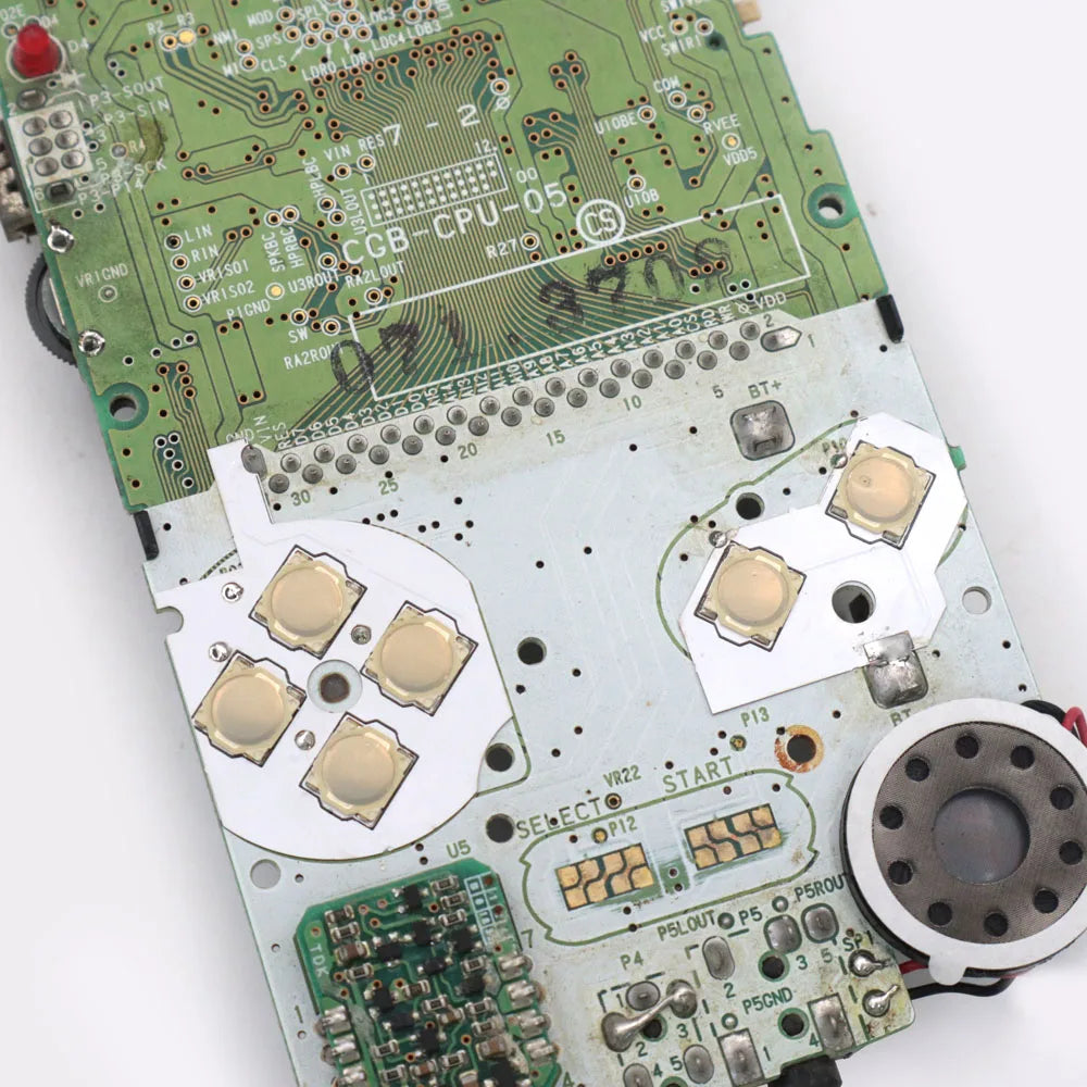 For GBC Clicky Tactile Button Kit Mod Switches & Membranes f