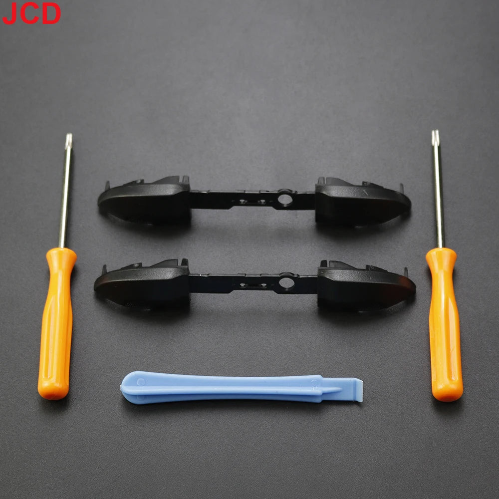 JCD 2 Sets RB LB Bumpers Buttons For Xbox Series X S Controller Trigger Button Middle Holder with Screwdriver Tool