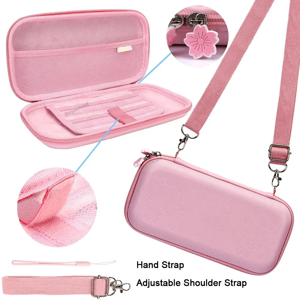 PU Waterproof Pouch Case Storage Traveling Cover Box for Swi