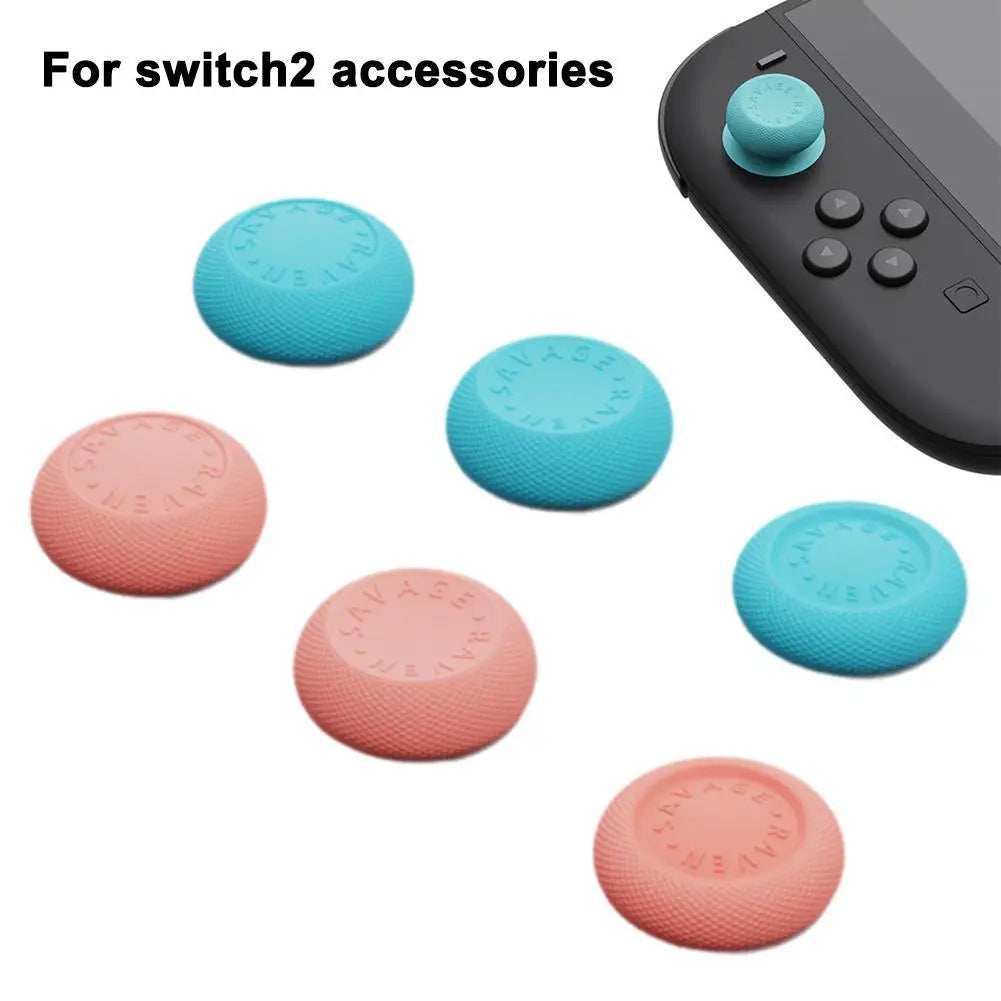 For Nintendo Switch 2 NS2 Skull & Co. JoyCon Thumb Grip Set 