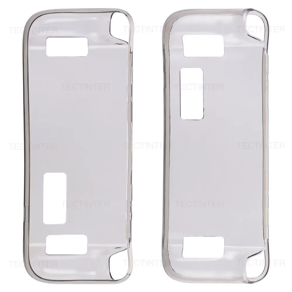 Transparent TPU Case Cover Shell For Steam Deck Host Crystal Anti-drop Protective Case Back Shell For Steamdeck Accessories