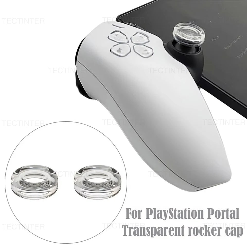 Transparent Liquid Silicone Rocker Cap For PlayStation Porta