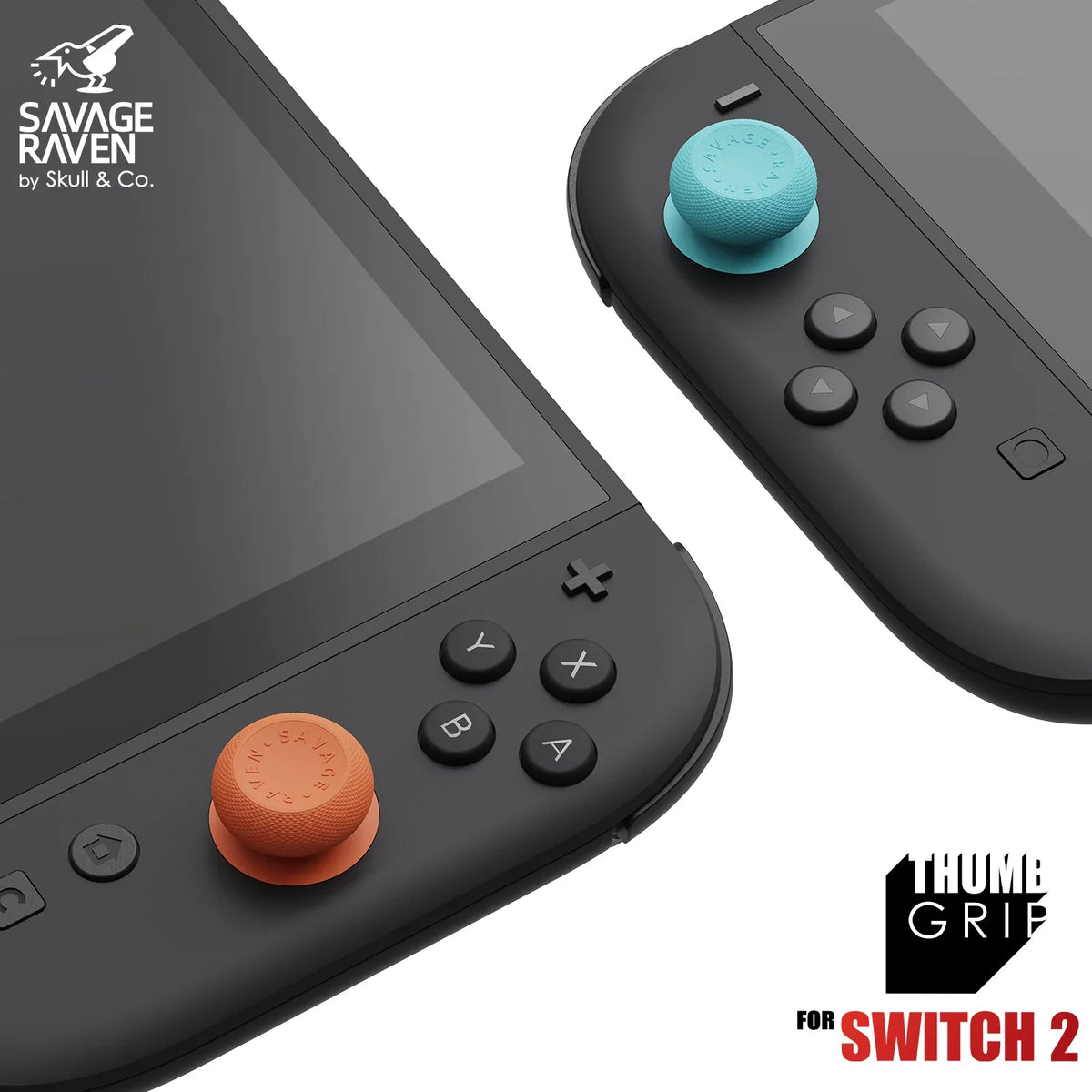 Savage Raven by Skull & Co. Joystick Cap Thumb Grip Set FPS 